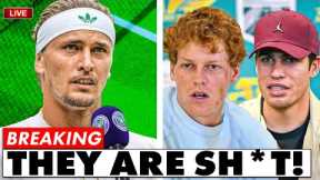 Zverev GOES NUTS on Alcaraz & Sinner & What Zverev SAID Is INSANE!
