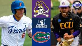 East Carolina vs Florida | Regionals Opening Round | 2025 College Baseball Highlights