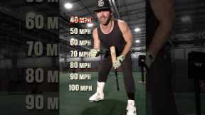 Day 2: 50 MPH | Homer Off 100 MPH Challenge (Lefty)