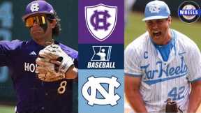 Holy Cross vs #5 North Carolina | Regionals Opening Round | 2025 College Baseball Highlights