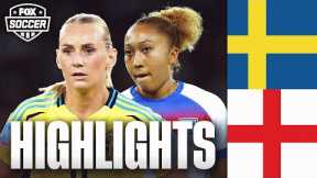 Sweden vs. England UEFA Women's Euro 2025 Highlights | FOX Soccer