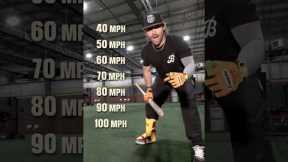 Day 1: 40 MPH | Homer Off 100 MPH Challenge | Lefty Edition