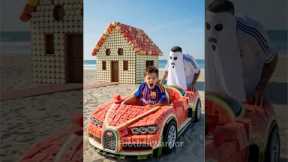 Ronaldo Scared Messi’s Son and Stole his Watermelon Bugatti