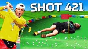 We Can't leave until we Hole in One every Hole