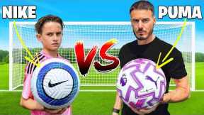 NIKE vs PUMA: WHICH PREMIER LEAGUE BALL IS BETTER!? *ULTIMATE TEST*