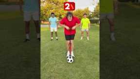 Don't Pop The Football! ⚽️ #football