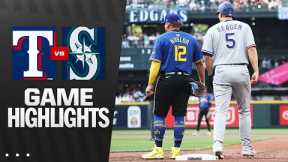 Rangers vs. Mariners Game Highlights (7/31/25) | MLB Highlights