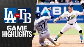 Dodgers vs. Rays Game Highlights (8/2/25) | MLB Highlights