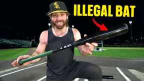 The bat TOO HOT for USSSA... (Hardest Ball I've Ever Hit)