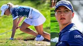 Bra-less Charley Hull’s Wild Shot 😱 | Golf Star Nearly Hits Rival During Tournament (VIRAL VIDEO)