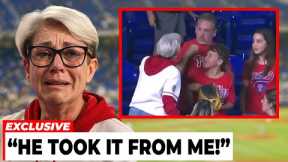 Phillies Karen BREAKS DOWN After Snatching Home Run Ball From Kid On His Birthday