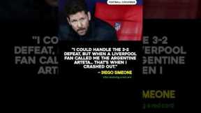 Simeone’s Hilarious “Argentine Arteta” Moment 😅 #atleticomadrid #simeone #football #soccer #redcard