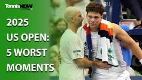 2025 US Open: 5 Worst Moments