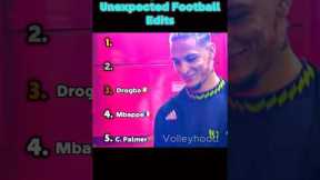 ⚽️ Ranking The MOST Unexpected Football Edits 😳 #football #soccer #messi #ronaldo #edits #shocking