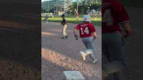 🔥 Epic Baseball RBI Home Run with Rawlings ICON Bat! ⚾️💥 Playoff Tumble Magic #Shorts #Baseball