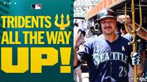 ALL 18 RUNS: The Seattle Mariners slug 5 homers in a BLOWOUT victory vs. the Braves! 🔱