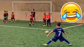 KIDS PLAYING FOOTBALL 😂 BEST VIDEOS OF 2025 😂 FAILS, CRAZY SKILLS & MORE