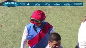 Brant wins the Del Mar Futurity G.I race 4 at Del Mar 9/7/25