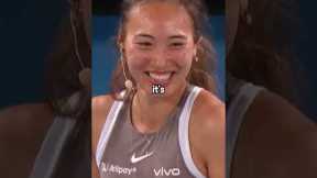 Djokovic leaves Zheng utterly CONFUSED! 🤯