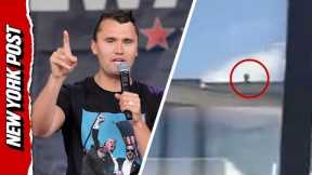 Chilling Clips Appear to Show Charlie Kirk Assassin on Rooftop Moments Before and After Shooting