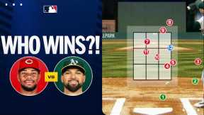 FULL AT-BAT: 12 pitches, 7 foul balls, 1 long home run! 😳