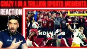 *Craziest 1 In A Trillion Moments In Sports History* REACTION