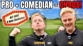 Golf Pro and Comedian Take on 9-Hole ALT SHOT Chaos!