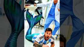 🍭🤤 Messi Just Wanted A Lollipop #ai #football #messi #ronaldo #mbappe #soccer #shorts