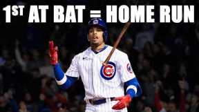 Every MLB Rookie to Homer in Their First Plate Appearance (2021–2025)