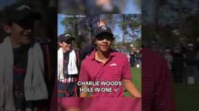 Charlie Woods 1st Hole-In-One 🚀⛳