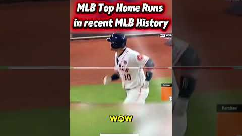 Have You Ever Seen These Monster Home Runs in MLB? 😱!#mlb #baseball #viral