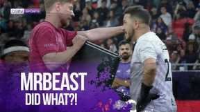 MrBeast Bribes the Goalkeeper at Match for Hope 2026 | beIN SPORTS USA