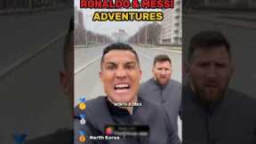 RANKING THE CRAZIEST RONALDO & MESSI MOMENTS 😂⚽ #shorts #funny