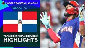 Team Dominican Republic's TOP MOMENTS from World Baseball Classic Pool Play! 🇩🇴 (4 ELECTRIC wins!)