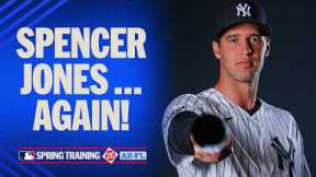 Spencer Jones homers AGAIN! (3rd home run during Spring Training for the Yankees' No. 1 prospect) 😳