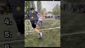 Ranking Best Football Moments ⚽🥅 #shorts #sports