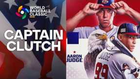 With the arm AND the bat! Aaron Judge throws one out, hits one out in the 3rd for Team USA 😳