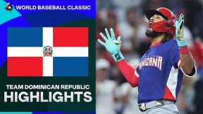 Team Dominican Republic's TOP MOMENTS from the 2026 World Baseball Classic 🇩🇴 (PLATANO POWER!)