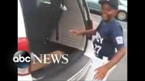 Dad surprises son with baseball bat