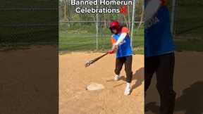 Banned Homerun Celebrations #mlb #baseball #shorts