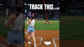 That Ball Needed a Flight Tracker. 🚀⚾ #shorts